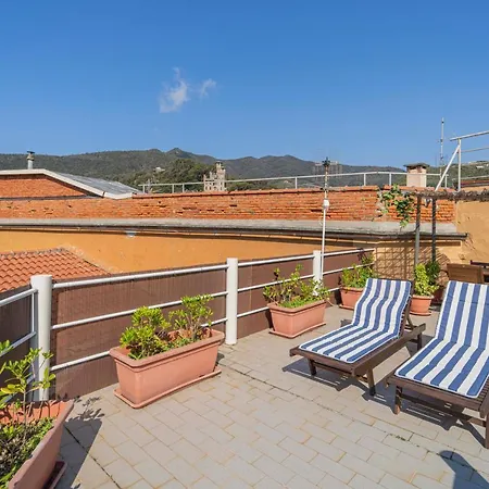 012b - Loft, Casa In Centro Con Terrazza Gigante Privata, 100metri Da Spiaggia E Mare Apartamento