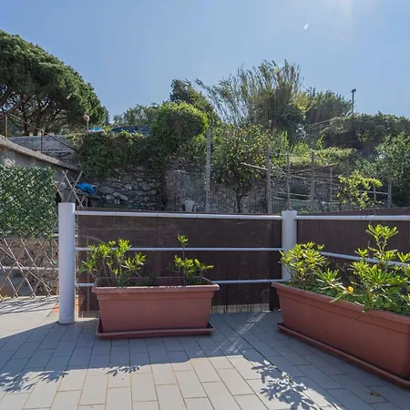 Apartamento 012b - Loft, Casa In Centro Con Terrazza Gigante Privata, 100metri Da Spiaggia E Mare Moneglia