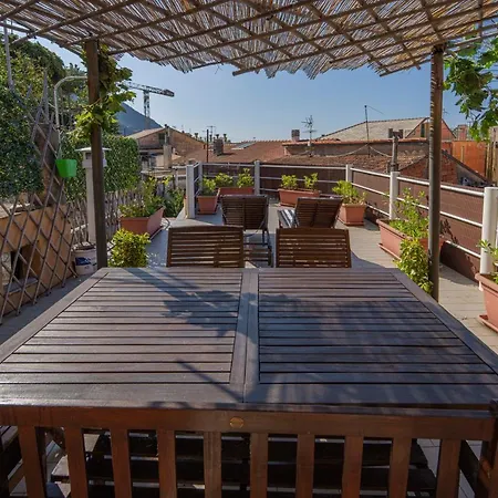 012b - Loft, Casa In Centro Con Terrazza Gigante Privata, 100metri Da Spiaggia E Mare * Moneglia