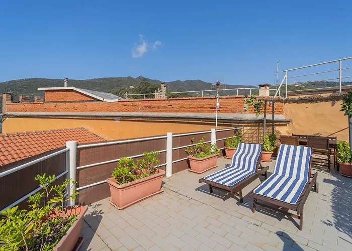 012b - Loft, Casa In Centro Con Terrazza Gigante Privata, 100metri Da Spiaggia E Mare Apartment